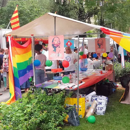 Help mee tijdens de Regenboogmanifestatie