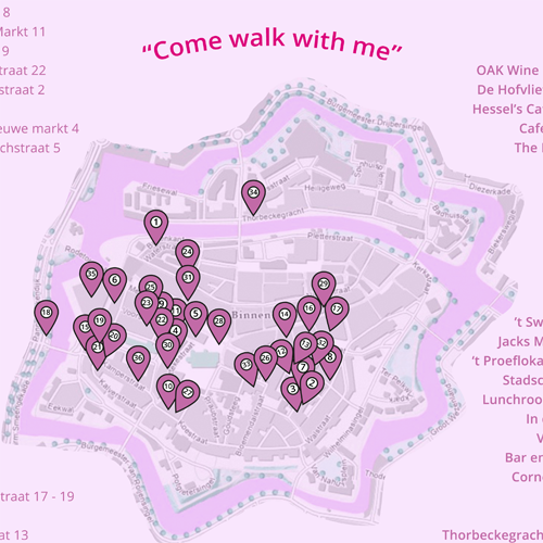 Come walk with me - loop de COC jubileumroute